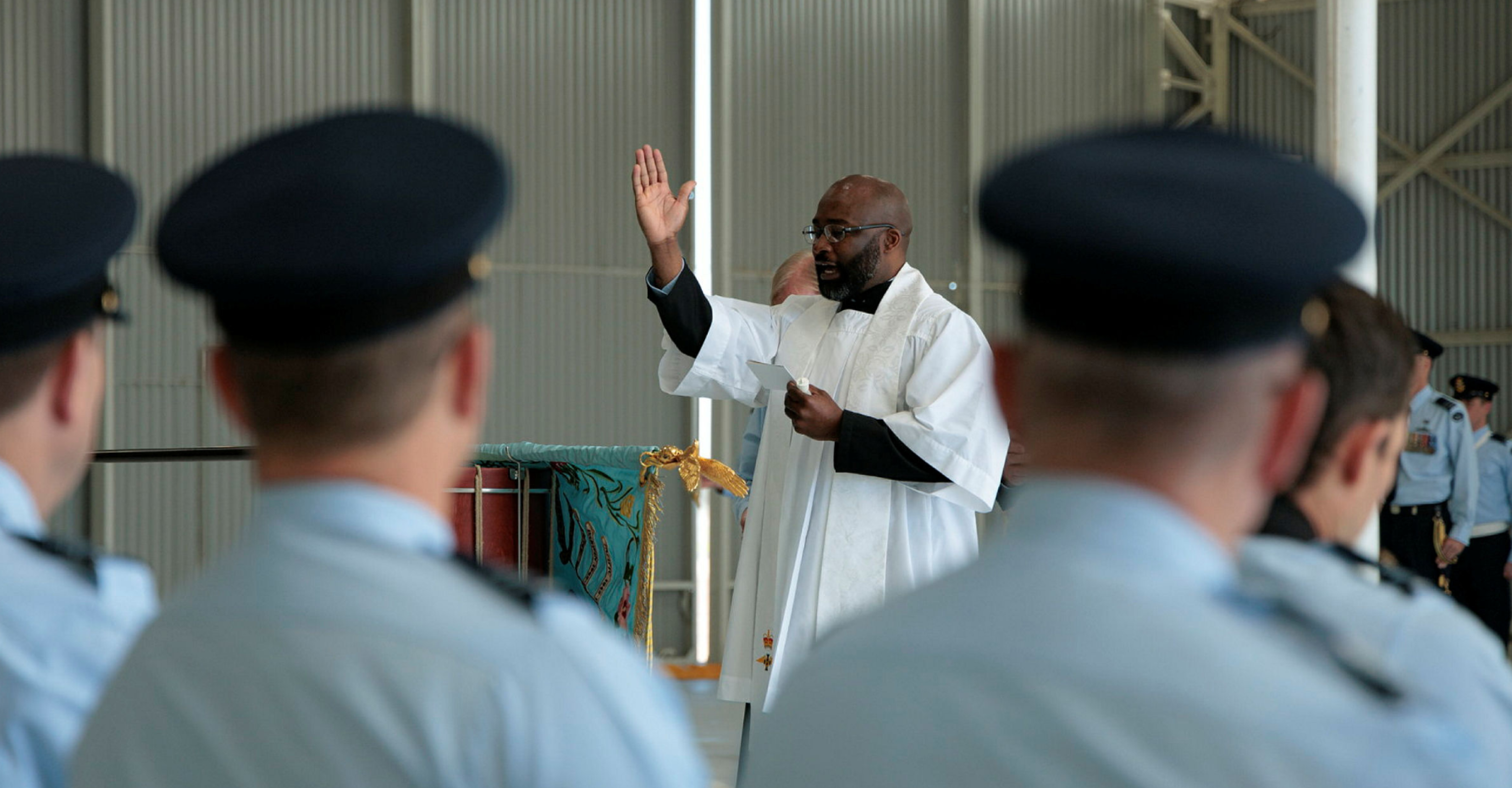 7SQN bless of the colours 2025 Williamtown