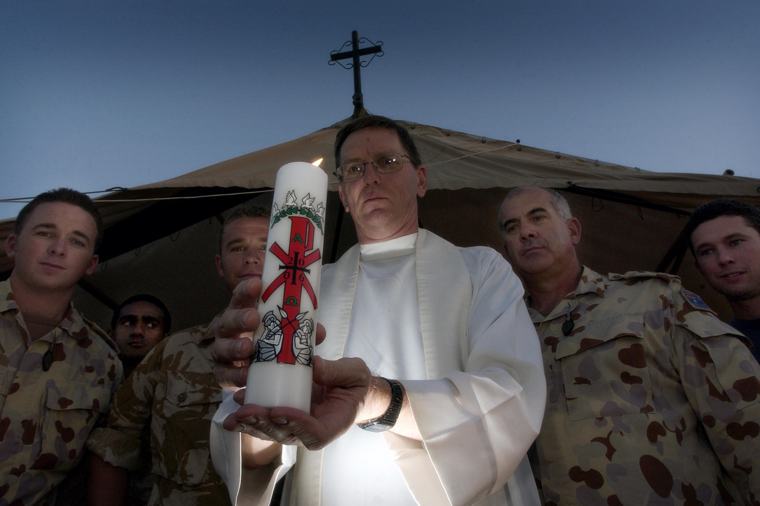 St Paul's in the Desert, Iraq 2006 Evening