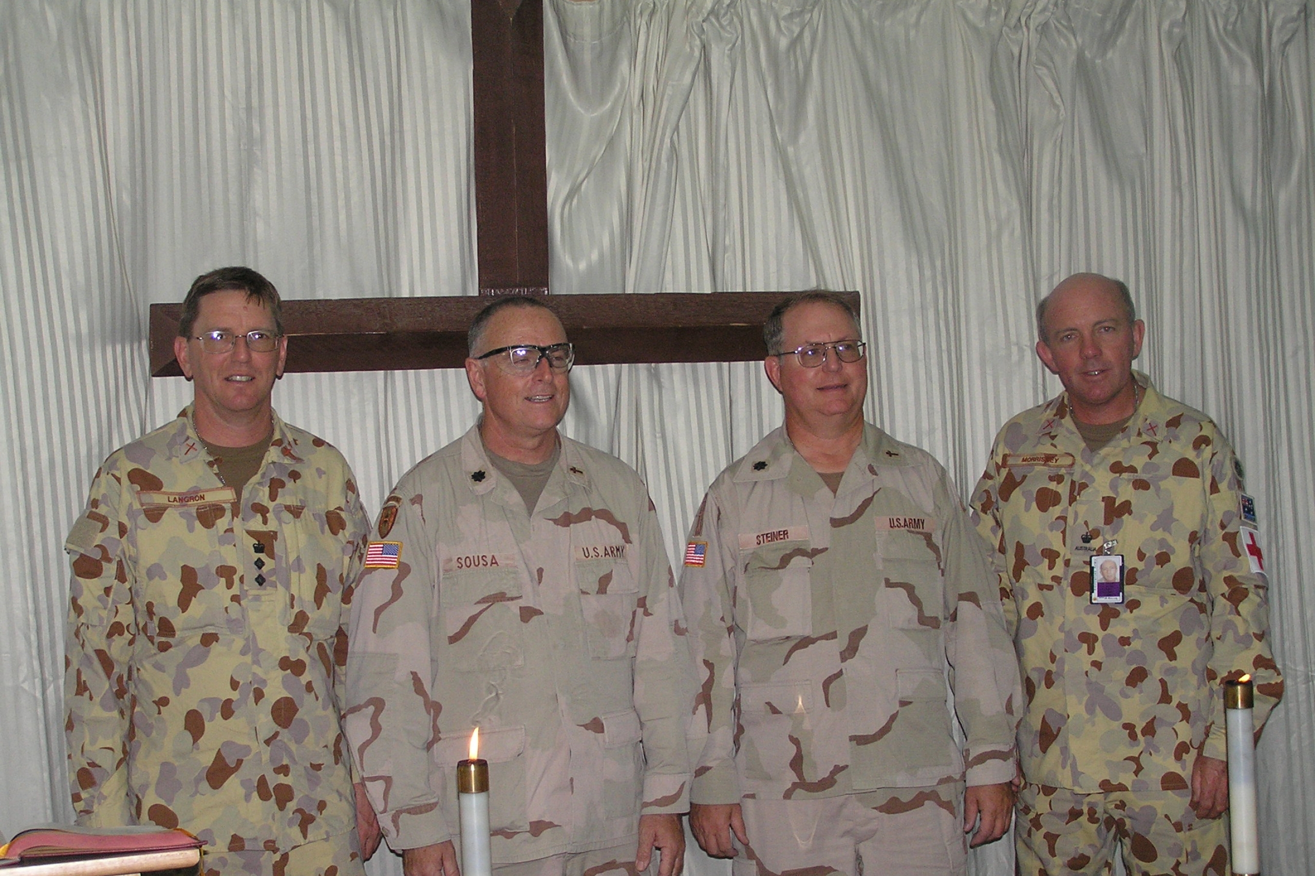 Chaplain Deployed to Iraq 2006