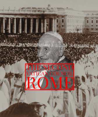 GATHERING AT VATCICAN CITY FOR THE SECOND VATICAN COUNCIL