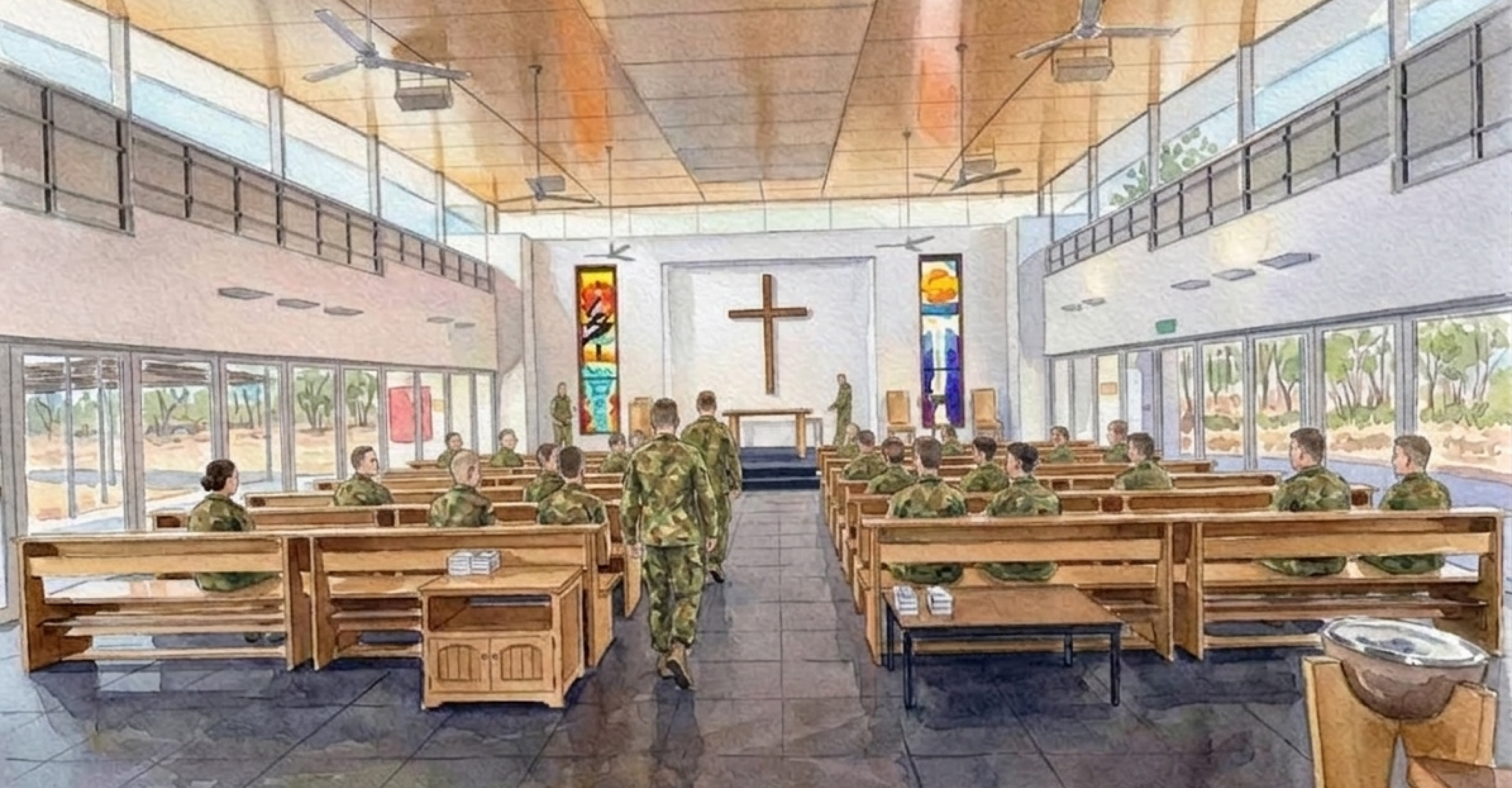 Lone Pine Chapel Robertson Barracks