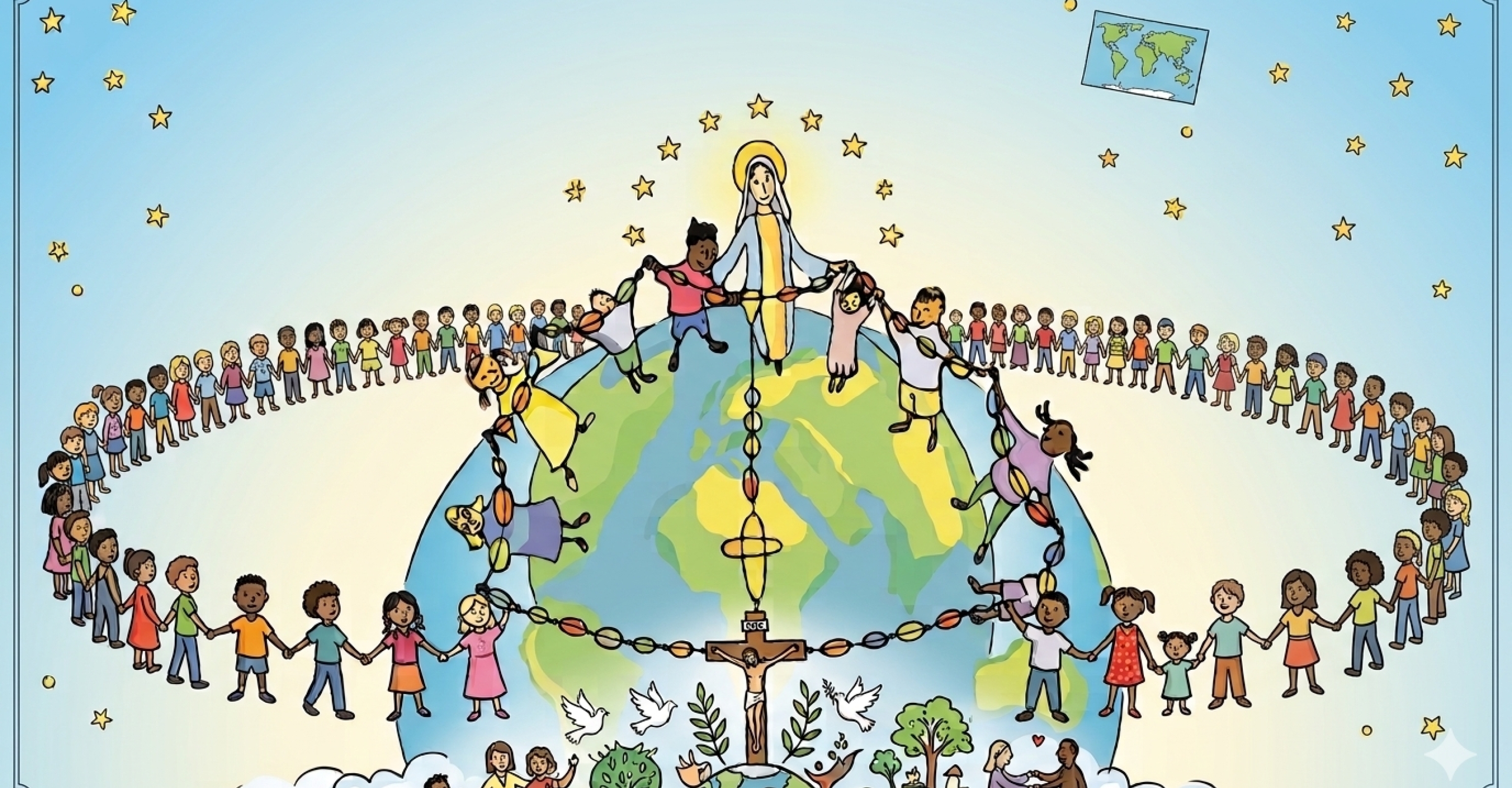 One million children pray the rosary