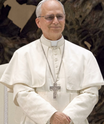 Pope Leo XIV talk about AI at St Peter's Basilica