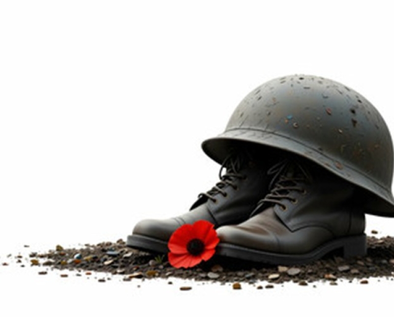 boots poppy helmet